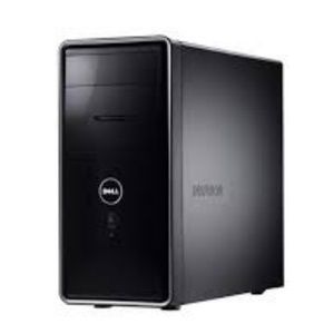 windows seven computer tower (black)